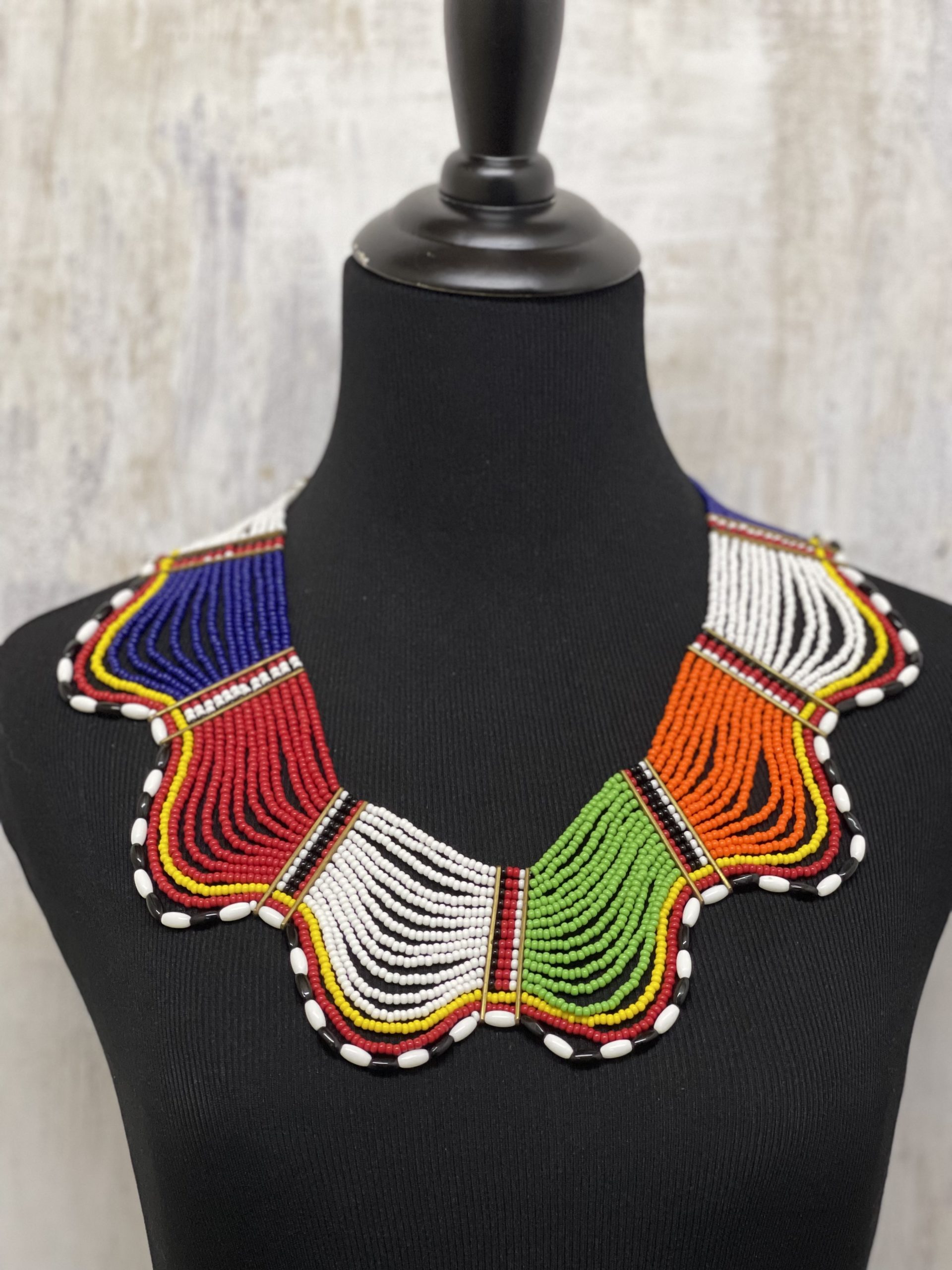 Traditional Maasai collar piece | Anna Trzebinski